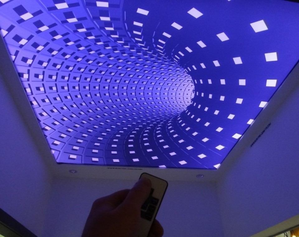 Заказать 3d натяжные потолки в г. Якутск